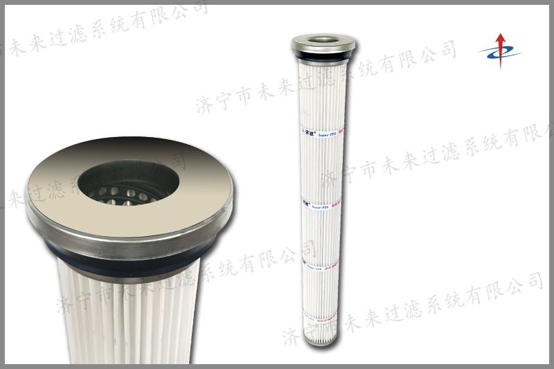 在除尘滤筒进行过滤作业中，一部分细小颗粒便会进入滤料内部滞留下来